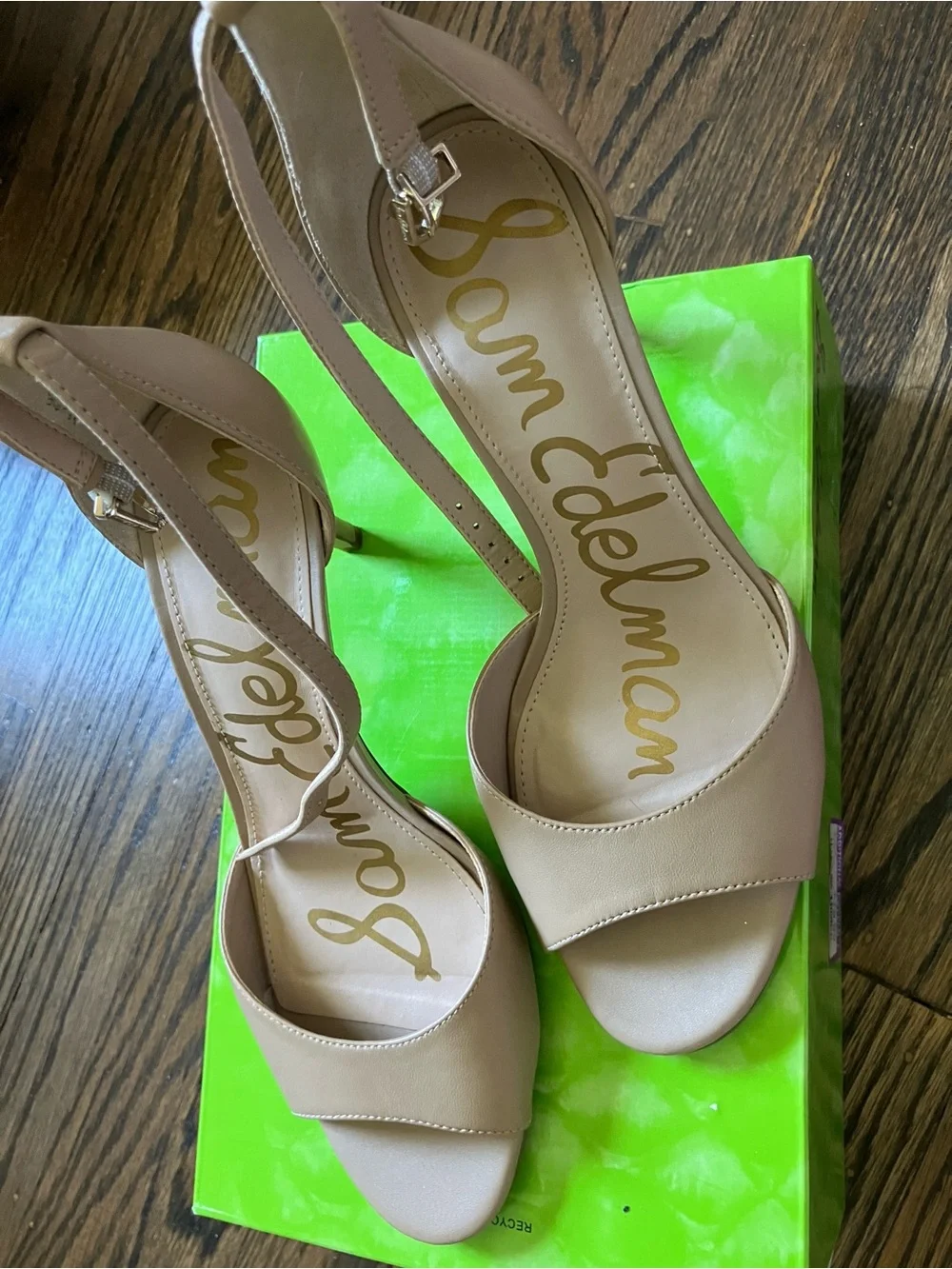Sam Edelman Women's Nude Ankle-Strap heels